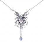 Enchanted by the Bubble Rider Fairybs beauty ~  Sterling Silver Jewelry Necklace