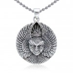 Bird Goddess Pendant by Oberon Zell