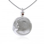 Jessica Galbreth Mother Moon Silver Pendant