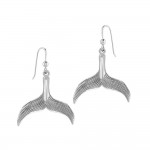 Mermaid Tail Sterling Silver Earrings