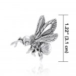 Bee Sterling Silver Pendant