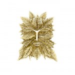 Jessica Galbreth Green Man Solid Gold Pendant