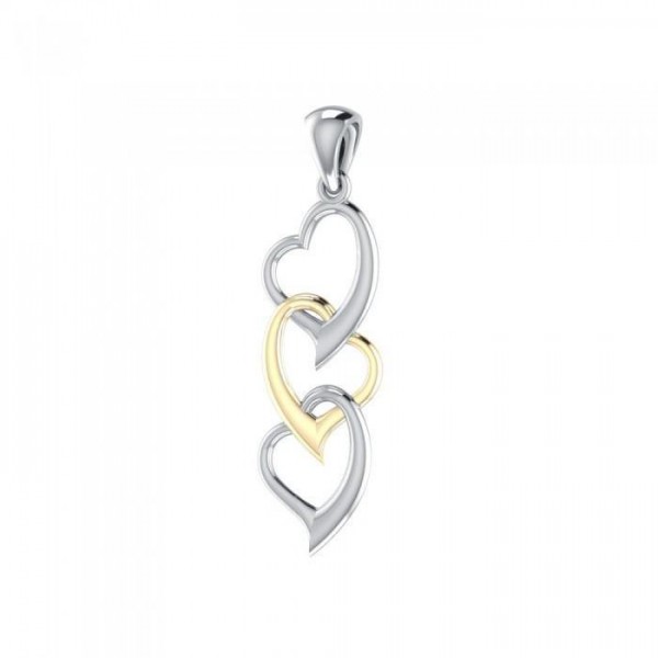 3 Heart Together Pendant