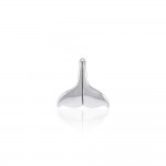 Whale Tail Silver Pendant