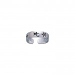 Silver Turtle Toe Ring