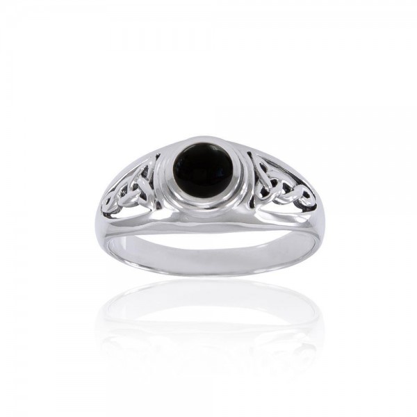 Trust in the endless possibilities ~ Sterling Silver Celtic Knotwork Ring