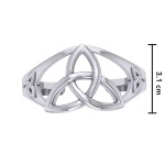 Make every moment special ~ Celtic Triquetra Sterling Silver Bracelet Jewelry