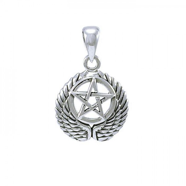 Wing The Star Sterling Silver Pendant