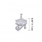 Beyond the symbolism of the Eye of Horus Silver Pendant