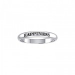 HAPPINESS Sterling Silver Ring