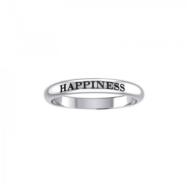 HAPPINESS Sterling Silver Ring