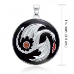 Yin Yang Dragon Pendant