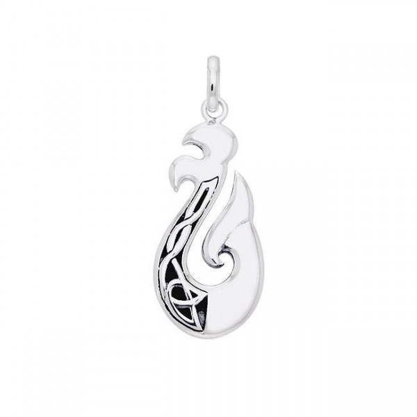 The delicate art of strength ~ Sterling Silver Viking Urnes Pendant Jewelry