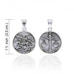 Saint Michael Archangel Sterling Silver Pendant