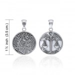 Saint Michael Archangel Sterling Silver Pendant
