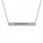 Small Straight Bar Necklace