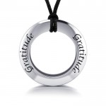 Power Truth Spirit Silver Pendant and Cord Set