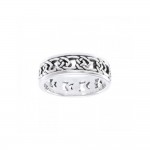 A Celtic beauty all the way ~ Celtic Knotwork Sterling Silver Ring