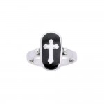 An emblem of your faith and spiritual faith ~ Sterling Silver Jewelry Celtic Cross Ring