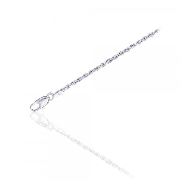 Medium Silver Rope Chain