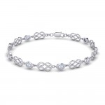 A lifetime Celtic Knotwork inspiration ~ Sterling Silver Bracelet Jewelry with Gemstone