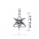 Trinity Fairy Silver Pendant