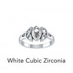 A Beautiful Tribute ~ Celtic Triskele Silver Ring
