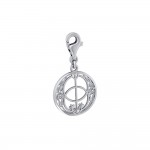 Silver Chalice Well Charm