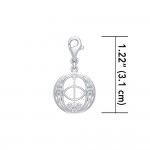 Silver Chalice Well Charm