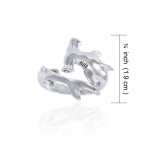 Independently strong hammerhead shark ~ Sterling Silver Jewelry Ring