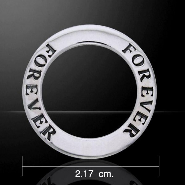 Forever Silver Ring Pendant