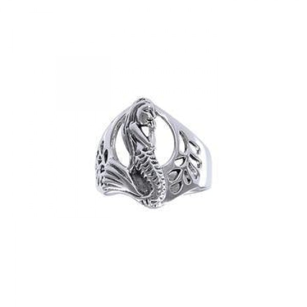 Mermaid Sterling Silver Ring