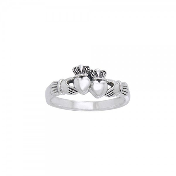 Two hearts beat as one ~ Irish Claddagh Ring