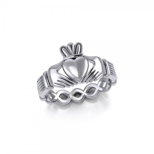 Infinity Claddagh Ring