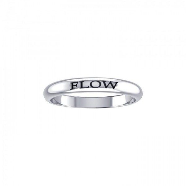 Flow Silver Ring
