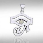 Eye of Horus Gemstone Pendant