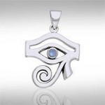 Eye of Horus Gemstone Pendant