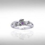 Follow Me on the Road to Infinity ~Irish Claddagh Ring
