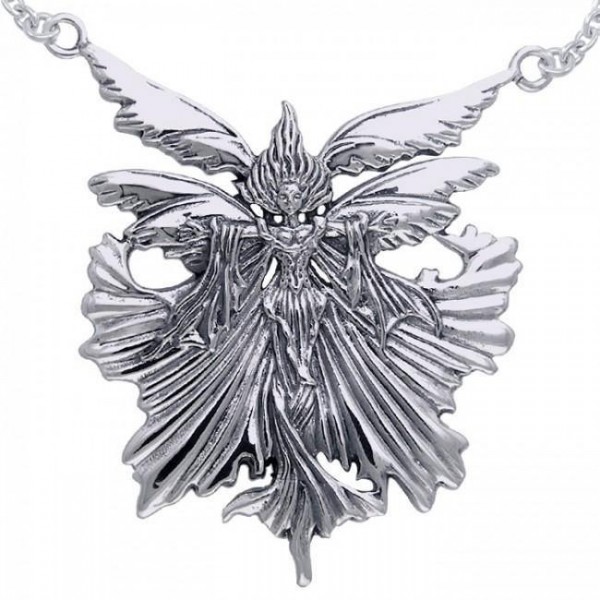Amy Brown Unbound Fairy ~ Sterling Silver Jewelry Necklace