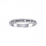 Infinite Power Silver Ring