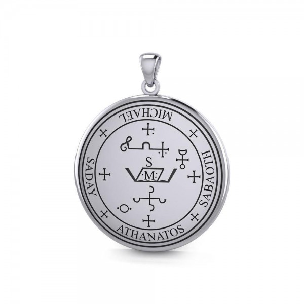 Sigil of the Archangel Michael Sterling Silver Pendant