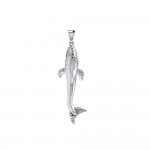 Humpback Whale Sterling Silver Pendant