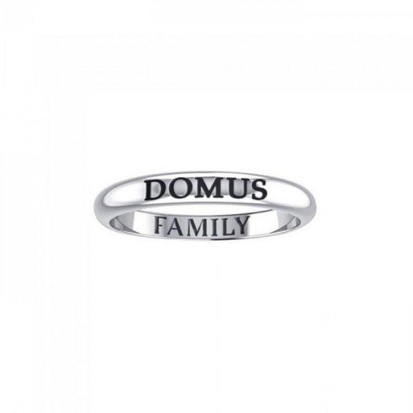 DOMUS FAMILY Sterling Silver Ring