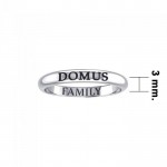 DOMUS FAMILY Sterling Silver Ring