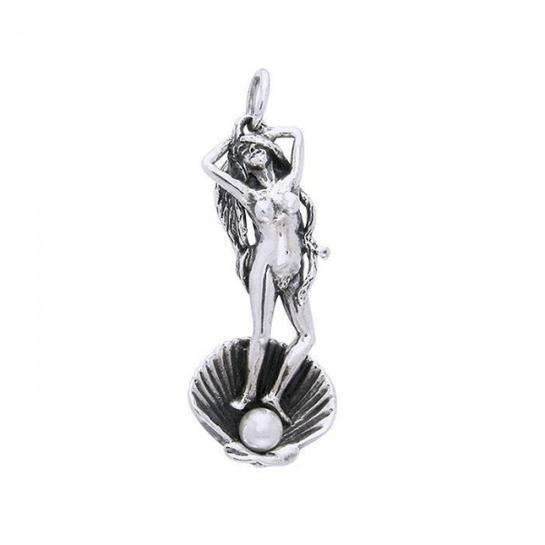 Oberon Zell Goddess Aphrodite Silver Pendant