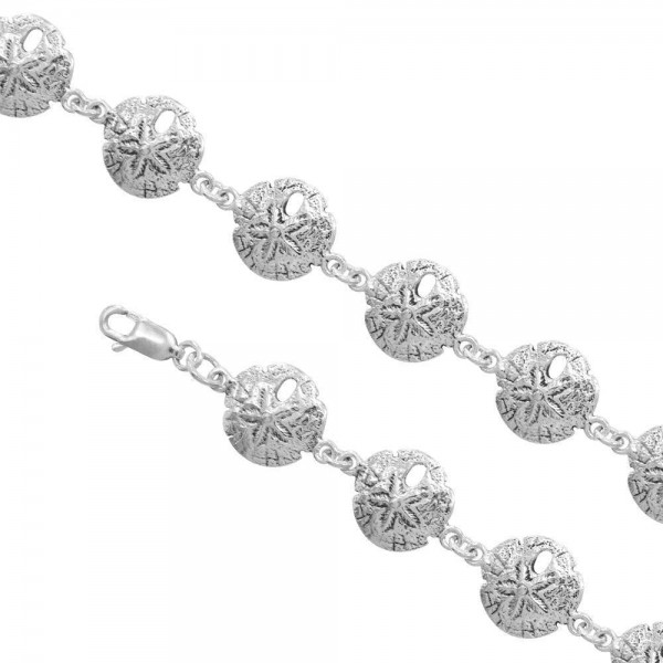 A breathing bouquet of the Sand Dollar in the sea Bracelet