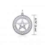 Celtic The Star Sterling Silver Charm