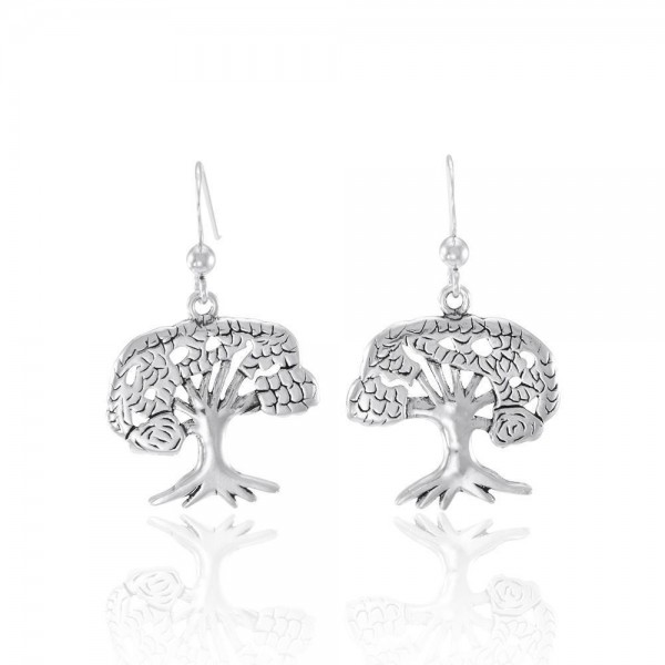 Tree of Life Sterling Silver Earrings