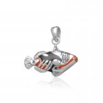 Hawaii Stage Fish Silver Pendant