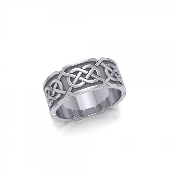 An immeasurable faith ~ Sterling Silver Celtic Knotwork Ring